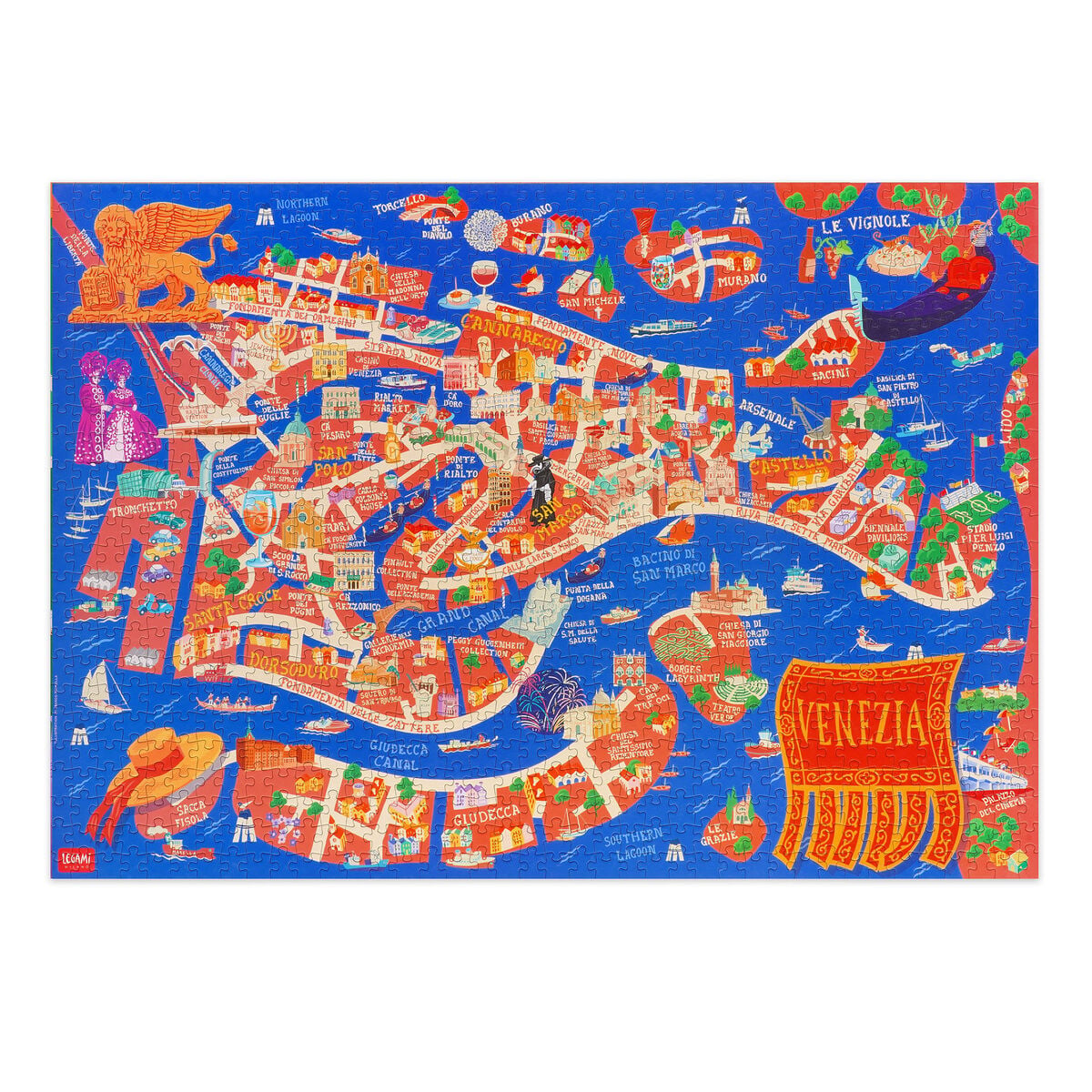 Legami - 1000-teiliges Puzzle - Venezia