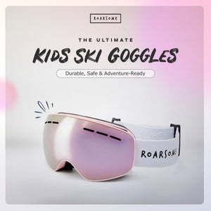 Roarsome - Çocuk Kayak Gözlüğü - Pembe