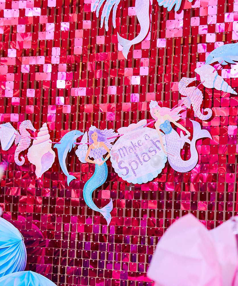 Party Pieces - Deniz Kızı Parti Asma Süsleri-Dinossi