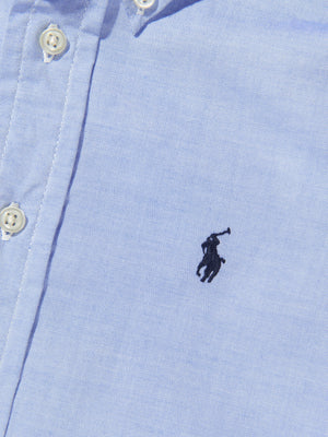 Ralph Lauren Boys Slim Fit Shirt in Blue
