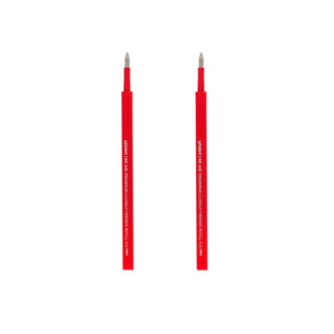 Legami - Seti 2 Refills Sevimli Arkadaşlar Gel Pens - Red Ink