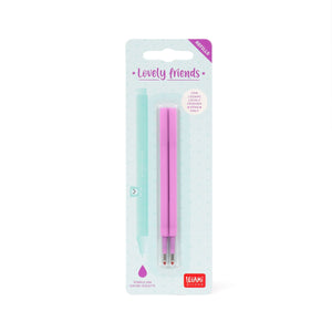 Legami - Seti 2 Refills Sevimli Arkadaşlar Gel Pens - Purple Ink