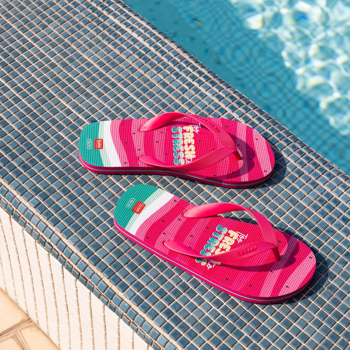 Legami - Size 34/35 Regular Watermelon Flip Flops