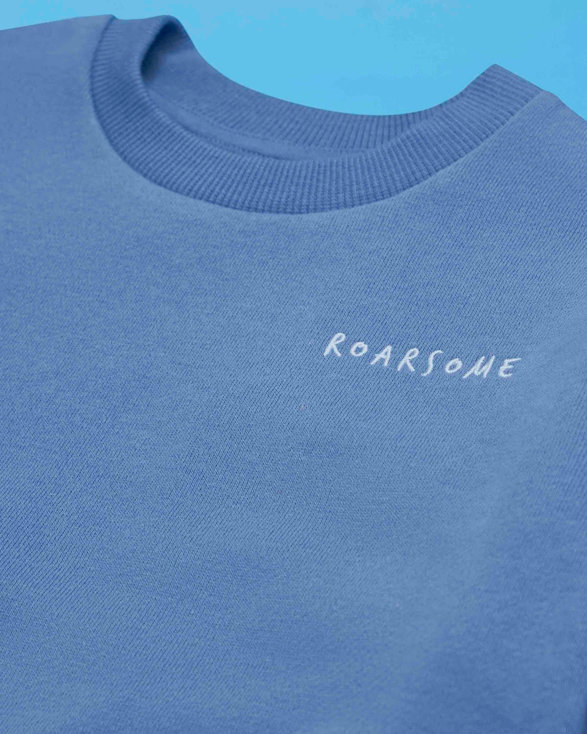 Roarsome - Organik Pamuk Eşofman Takımı - Okyanus Mavisi