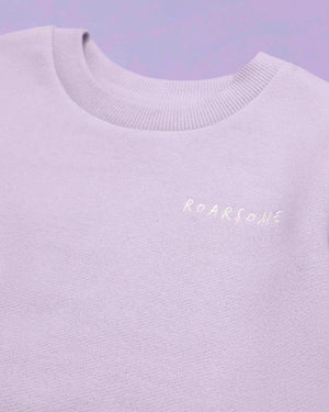 Roarsome - Organik Pamuk Eşofman Takımı - Lila