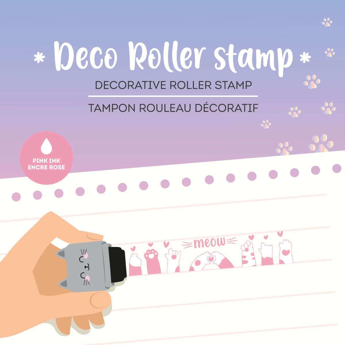 Legami - Kitty Dekoratif Roller Stamp