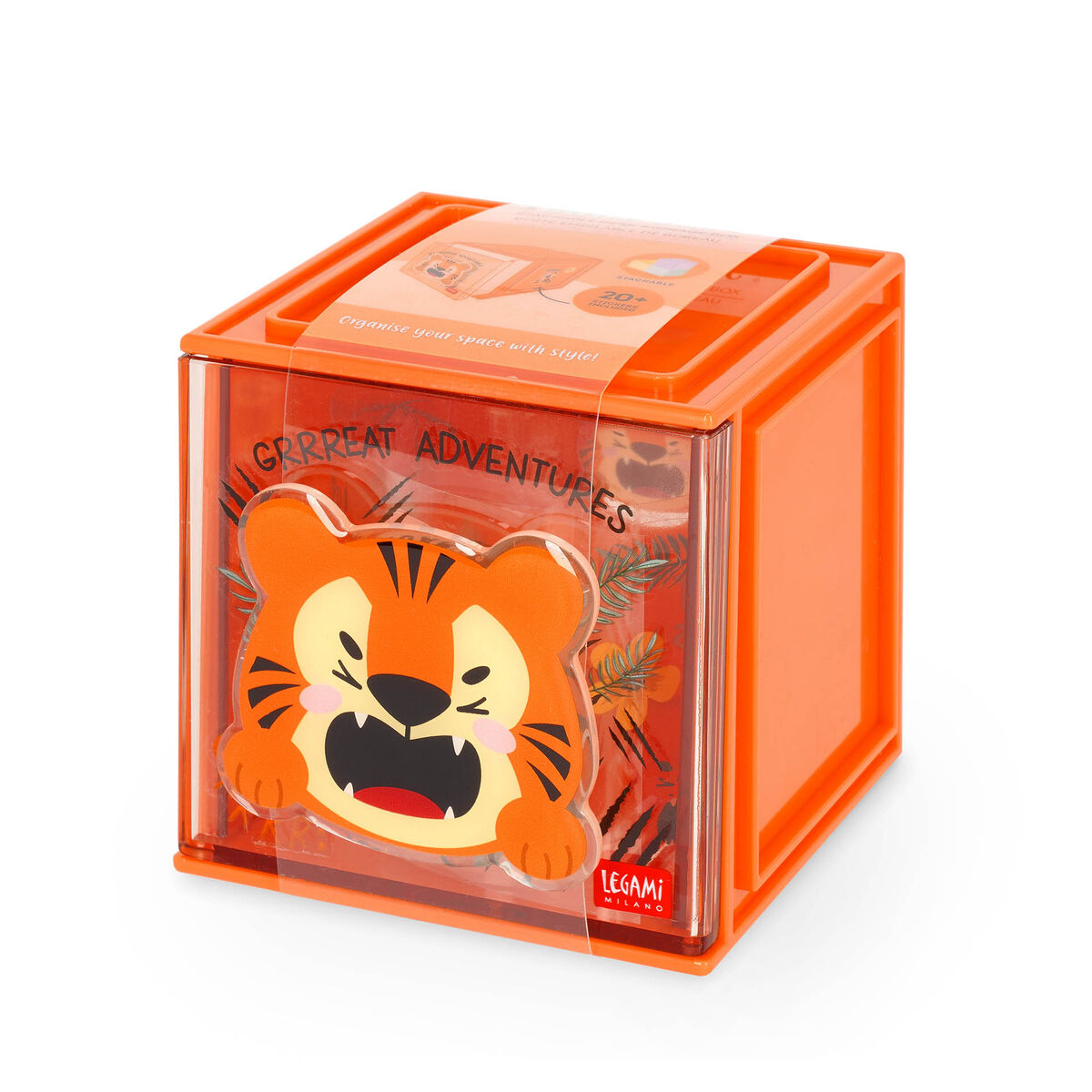 Legami - Stackable Desk Storage Box - Cutie Cube
