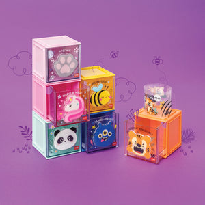 Legami - Stackable Desk Storage Box - Cutie Cube