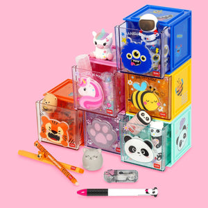 Legami - Stackable Desk Storage Box - Cutie Cube
