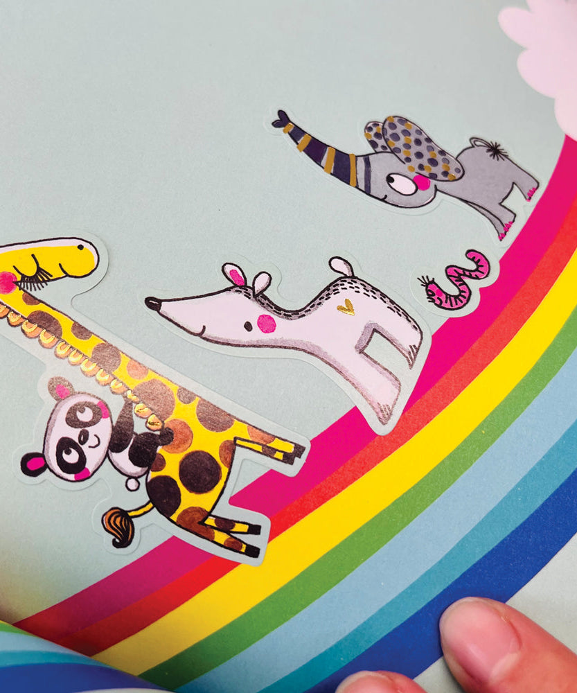 Rachel Ellen - Love Our Planet Aufkleber-Szene Mal- und Aktivitätsbuch