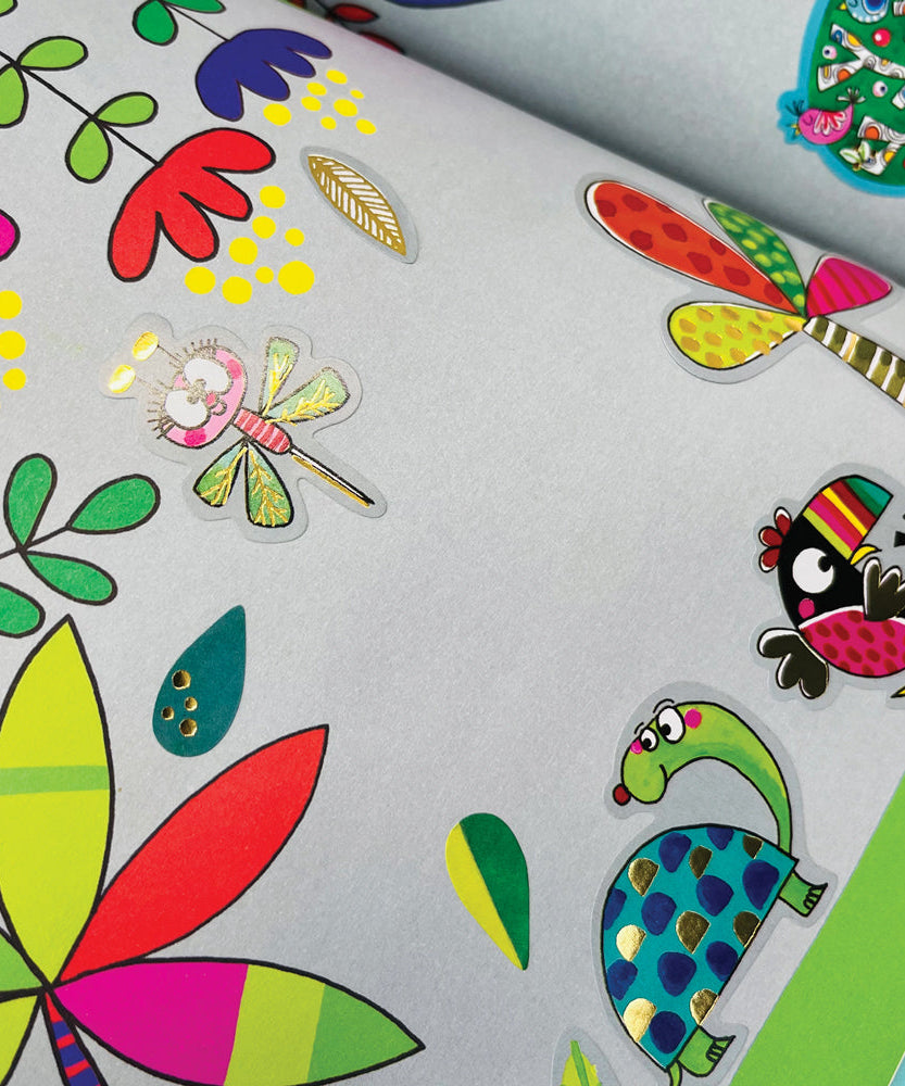 Rachel Ellen - Love Our Planet Aufkleber-Szene Mal- und Aktivitätsbuch