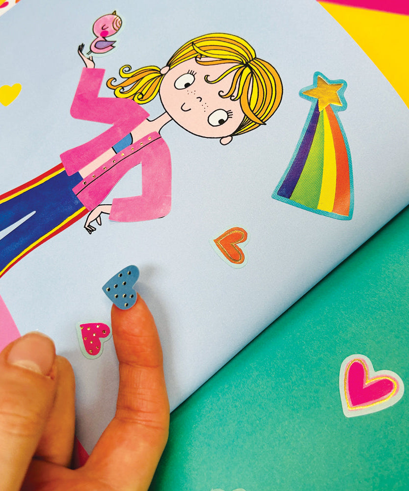 Rachel Ellen - Grl Pwr Aufkleber Bühne Malbuch und Aktivitätsbuch