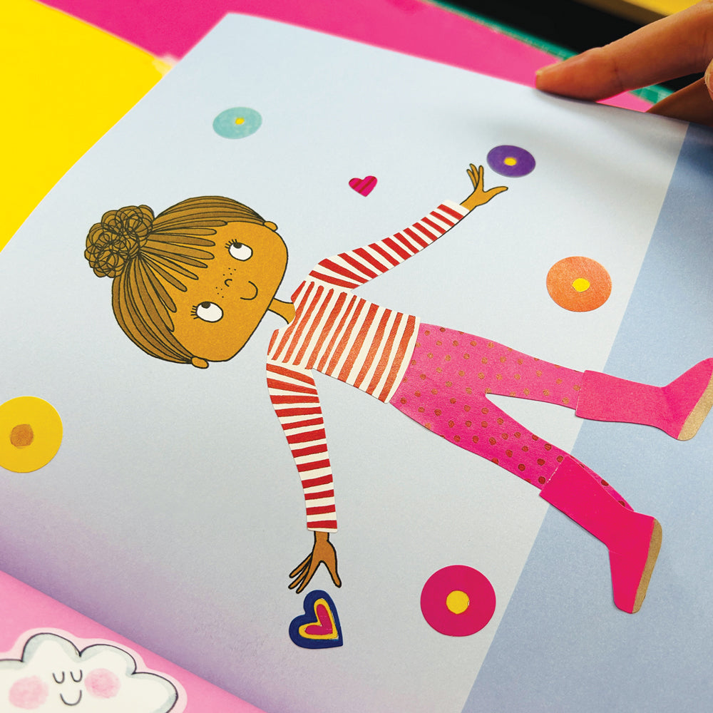 Rachel Ellen - Grl Pwr Aufkleber Bühne Malbuch und Aktivitätsbuch