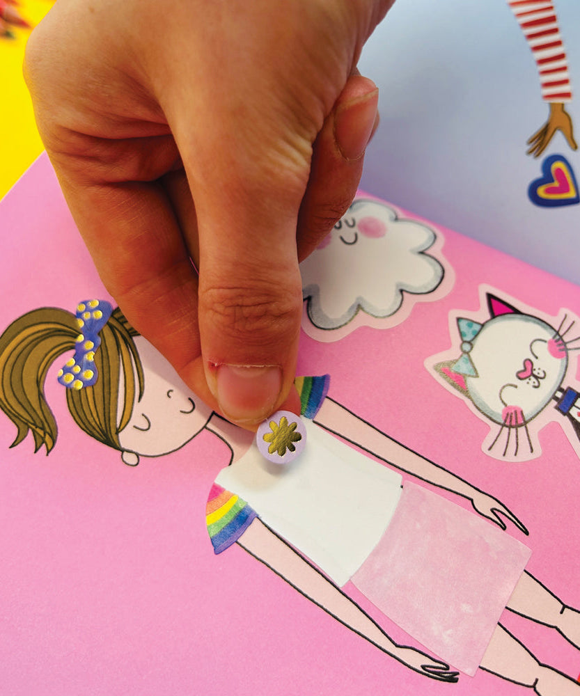 Rachel Ellen - Grl Pwr Aufkleber Bühne Malbuch und Aktivitätsbuch