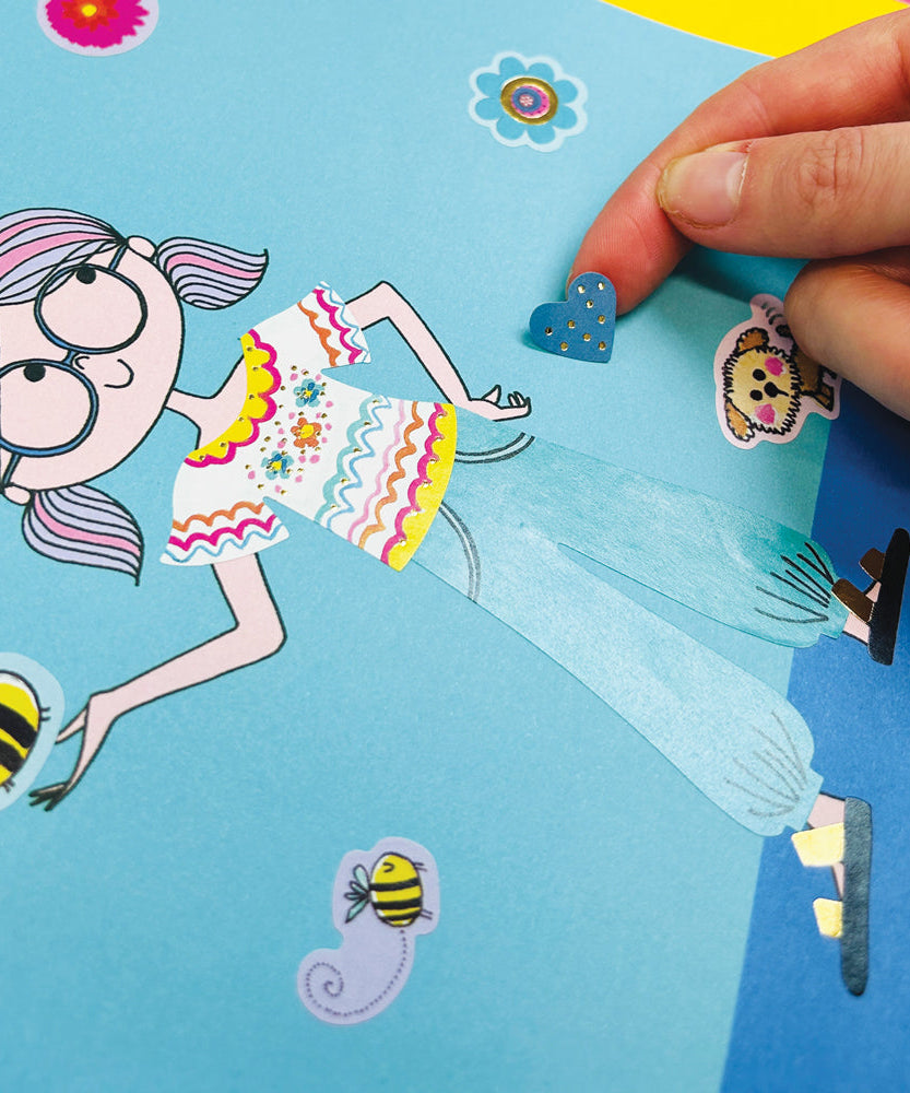 Rachel Ellen - Grl Pwr Aufkleber Bühne Malbuch und Aktivitätsbuch