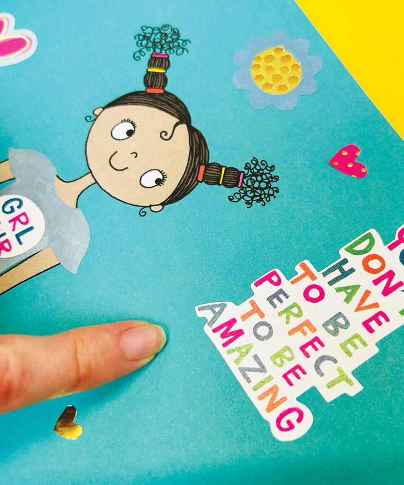 Rachel Ellen - Grl Pwr Aufkleber Bühne Malbuch und Aktivitätsbuch