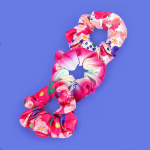 Legami - 3'lü Seti Çiçekler Hair Scrunchies - Hair We Are!
