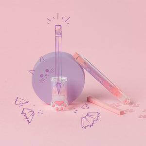 Legami - Retractable Eraser ile Refill - Meow