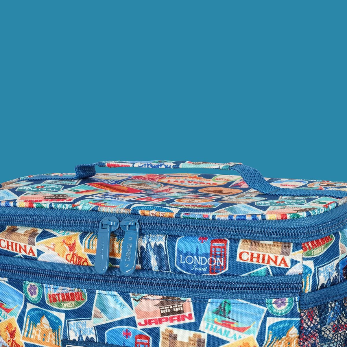 Legami - 7.7 l Lunch Çanta - Seyahat Stickers - Lunch Çanta