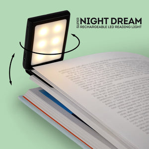Legami - Rechargeable LED Reading Light - Süper Night Dream