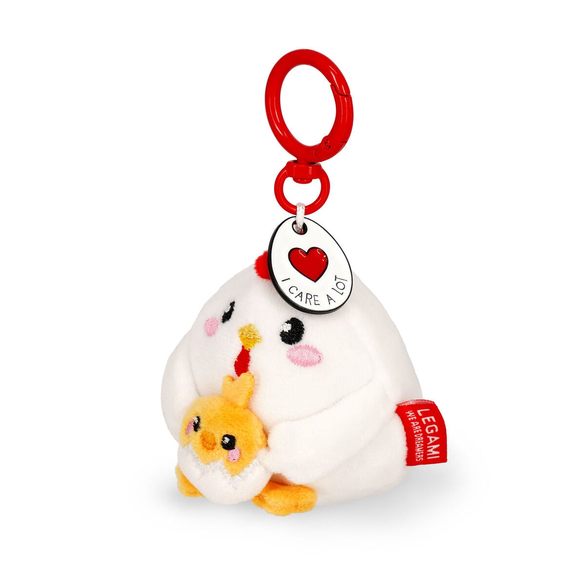 Legami - Hen Pelüş Oyuncak Anahtarlık - Tiny Süper Yumuşak!