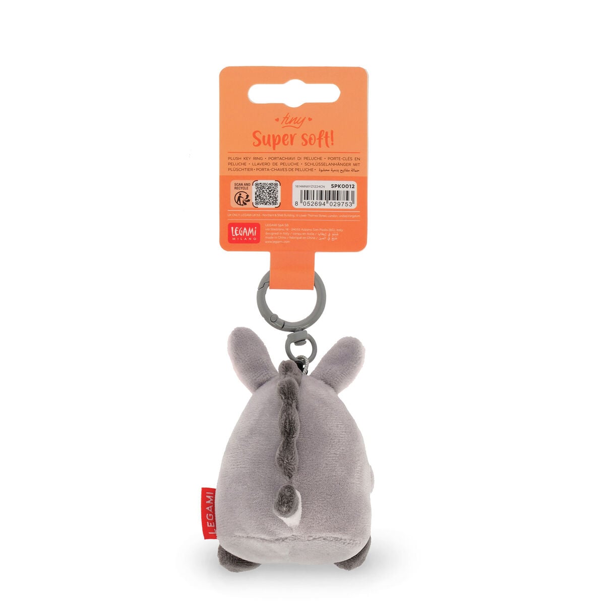 Legami - Donkey Pelüş Oyuncak Anahtarlık - Tiny Süper Yumuşak!