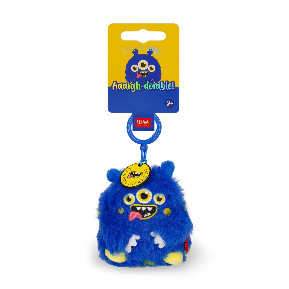 Legami - Monster Pelüş Oyuncak Anahtarlık - Tiny Süper Yumuşak!