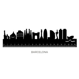 Legami - Ruler ile Barcelona Skyline - Follow Skyline