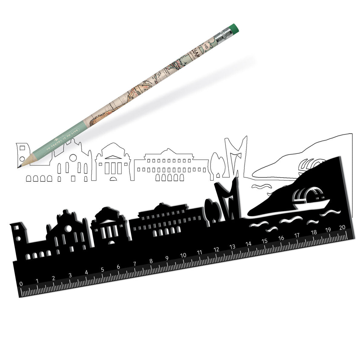 Legami - Ruler ile Como Skyline - Follow Skyline