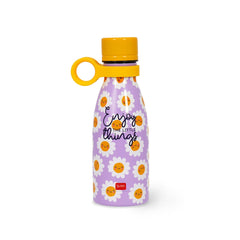 Legami - 300 ml Mini Vakum Şişe - Daisy - Sıcak ve Soğuk