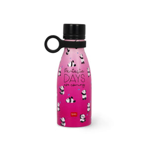 Legami - 300 ml Mini Vakum Şişe - Panda - Sıcak ve Soğuk