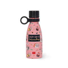 Legami - 300 ml Mini Vakum Şişe - Sushi Cat - Sıcak ve Soğuk