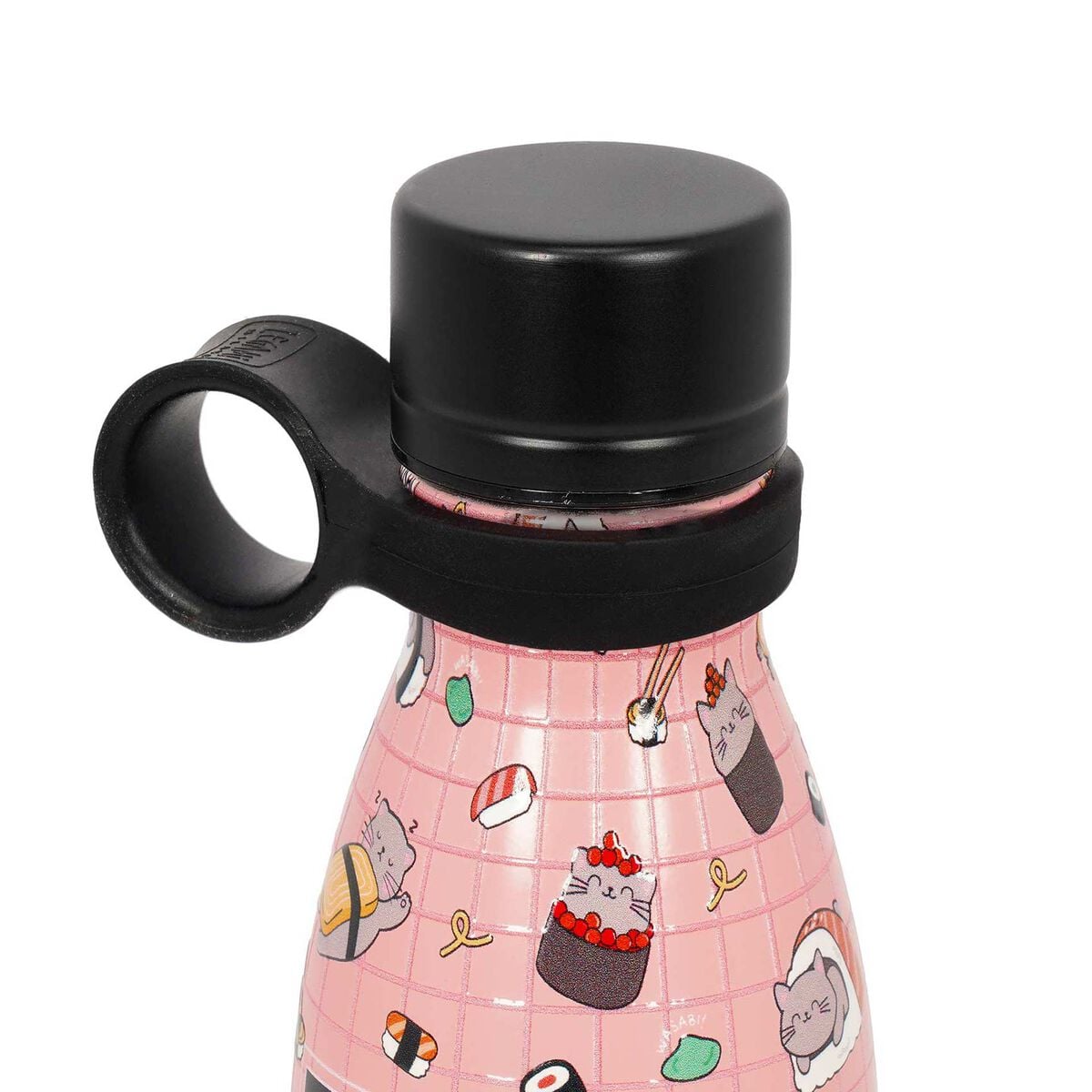 Legami - 300 ml Mini Vakum Şişe - Sushi Cat - Sıcak ve Soğuk