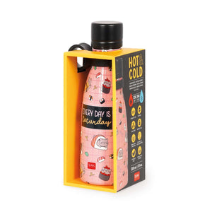 Legami - 300 ml Mini Vakum Şişe - Sushi Cat - Sıcak ve Soğuk