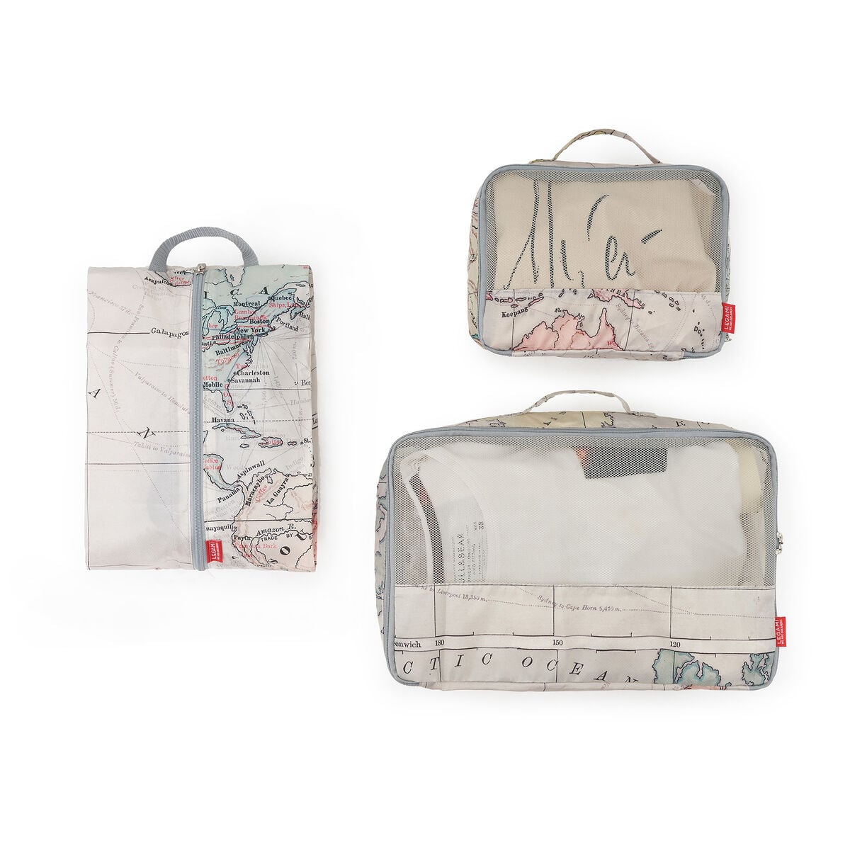 Legami - Seti Three Seyahat Bags - Seyahat Organizer
