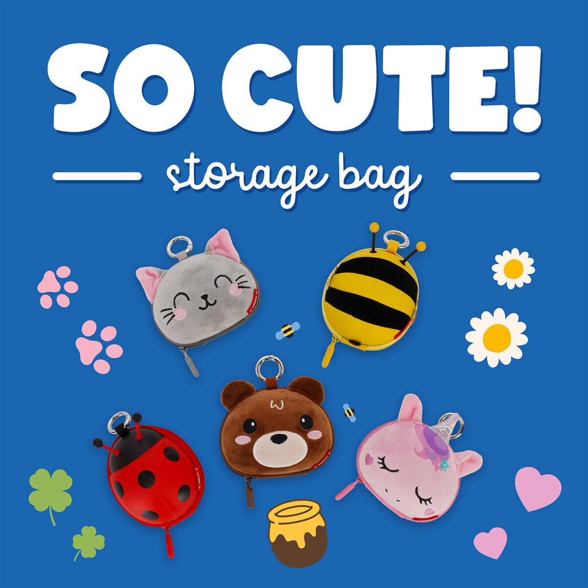 Legami - Kitty Bozuk Para Cüzdanı Anahtarlıklı - Çok Tatlı!
