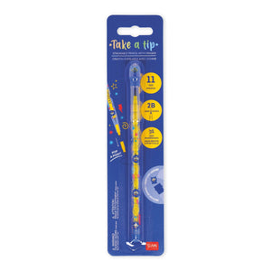 Legami - Monster Stackable Kalem ile Eraser - Take a Tip