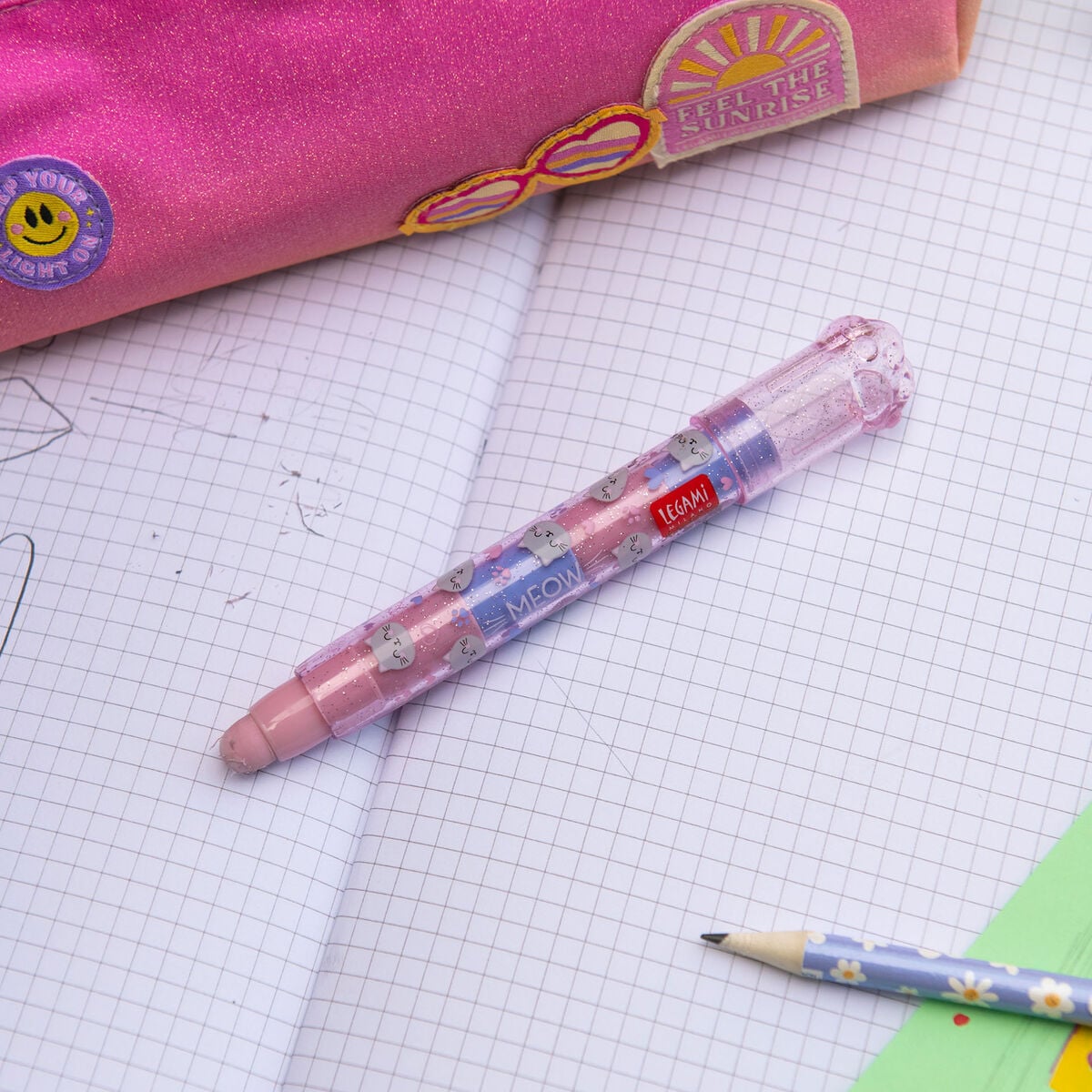 Legami - Stackable Erasers - Meow
