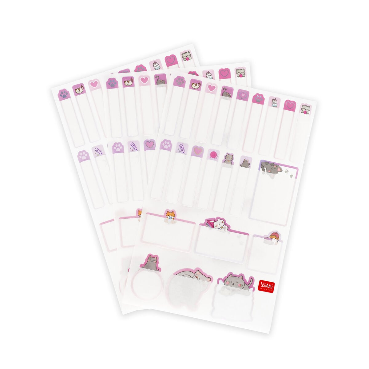 Legami - Schutzfolie mit selbstklebenden Etiketten - My Name Is... - Kitty