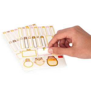 Legami - Yapışkanlı Labels ile Protective Film - My Name Is... - Ayıcık