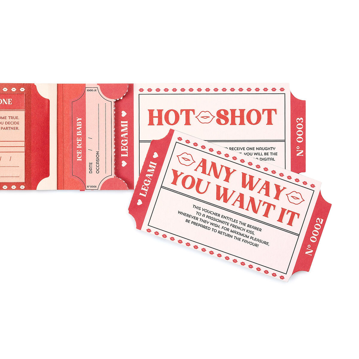 Legami - Kitap 24 Sexy Vouchers - English - Gift Vouchers
