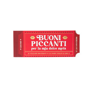 Legami - Kitap 24 Sexy Vouchers - Italian - Gift Vouchers