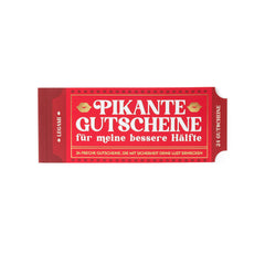 Legami - Kitap 24 Sexy Vouchers - German - Gift Vouchers