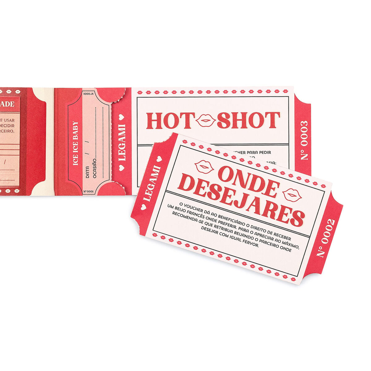 Legami - Kitap 24 Sexy Vouchers - Portuguese - Gift Vouchers