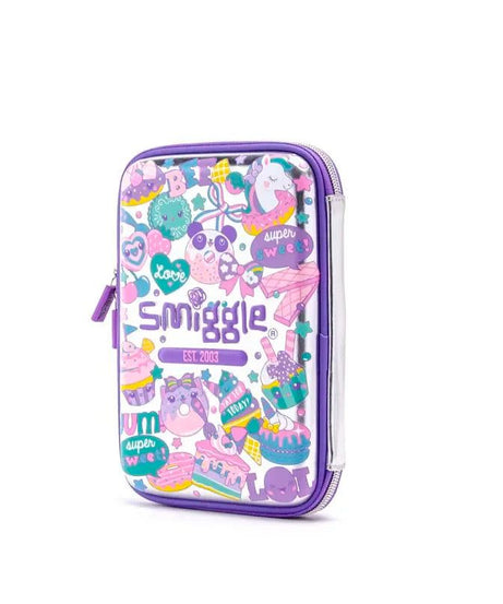Smiggle - Super Sweet Hardtop Kalem Kutusu-Dinossi