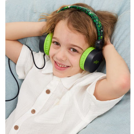 Smiggle - Hi There Kablolu Kulaküstü Kulaklık-Dinossi