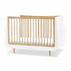 SnuzKot Skandi 2 Piece Nursery Furniture Set - Natural-Nursery Sets-Natural-No Mattress | Natural Baby Shower