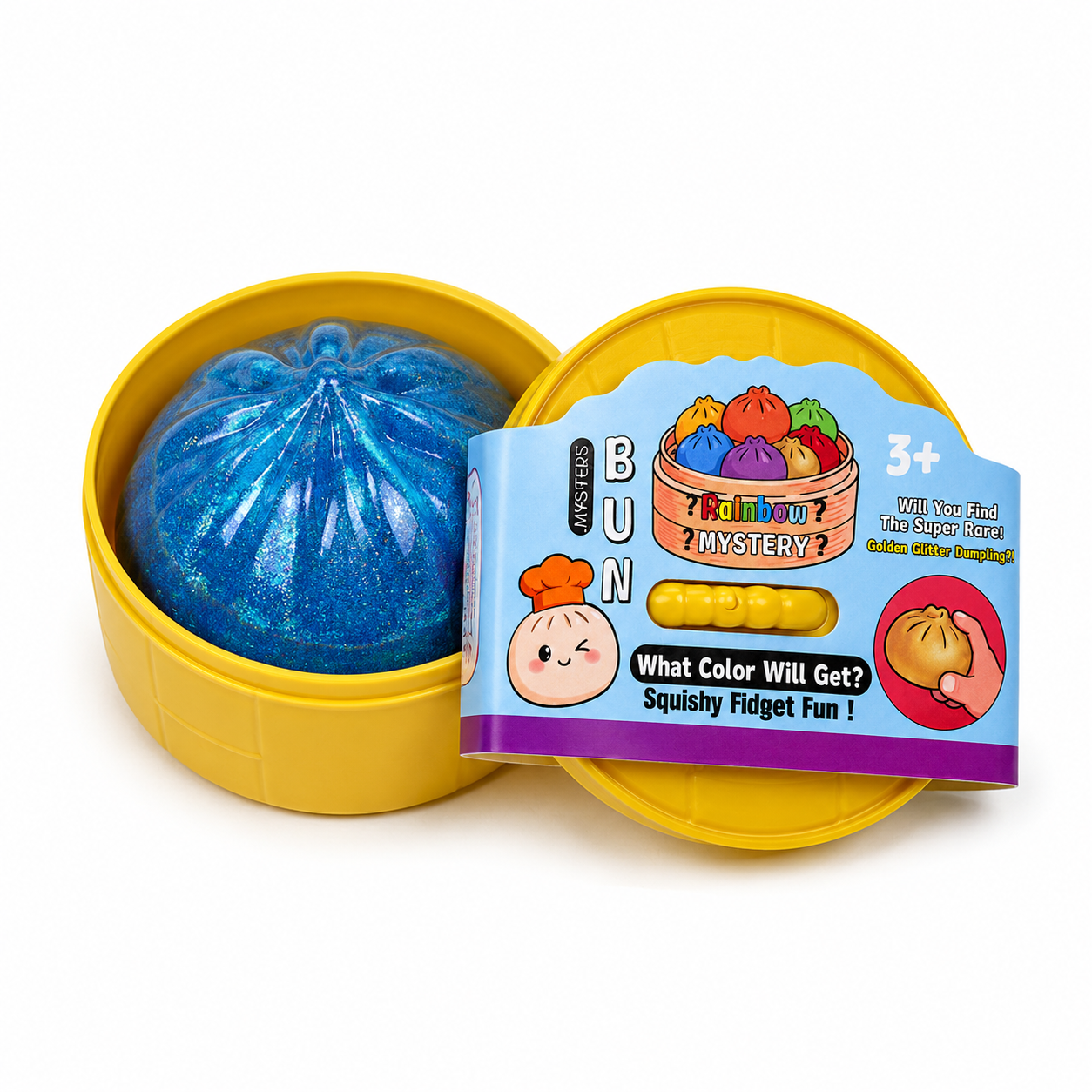 Squishy Buns - Simli Çin Mantısı Squishy Süpriz Oyuncak