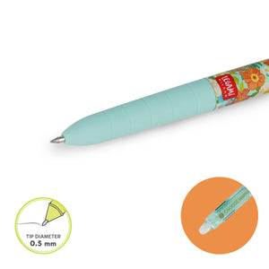 Legami - 3-Colour Erasable Gel Kalem - Çiçekler - Make Mistakes