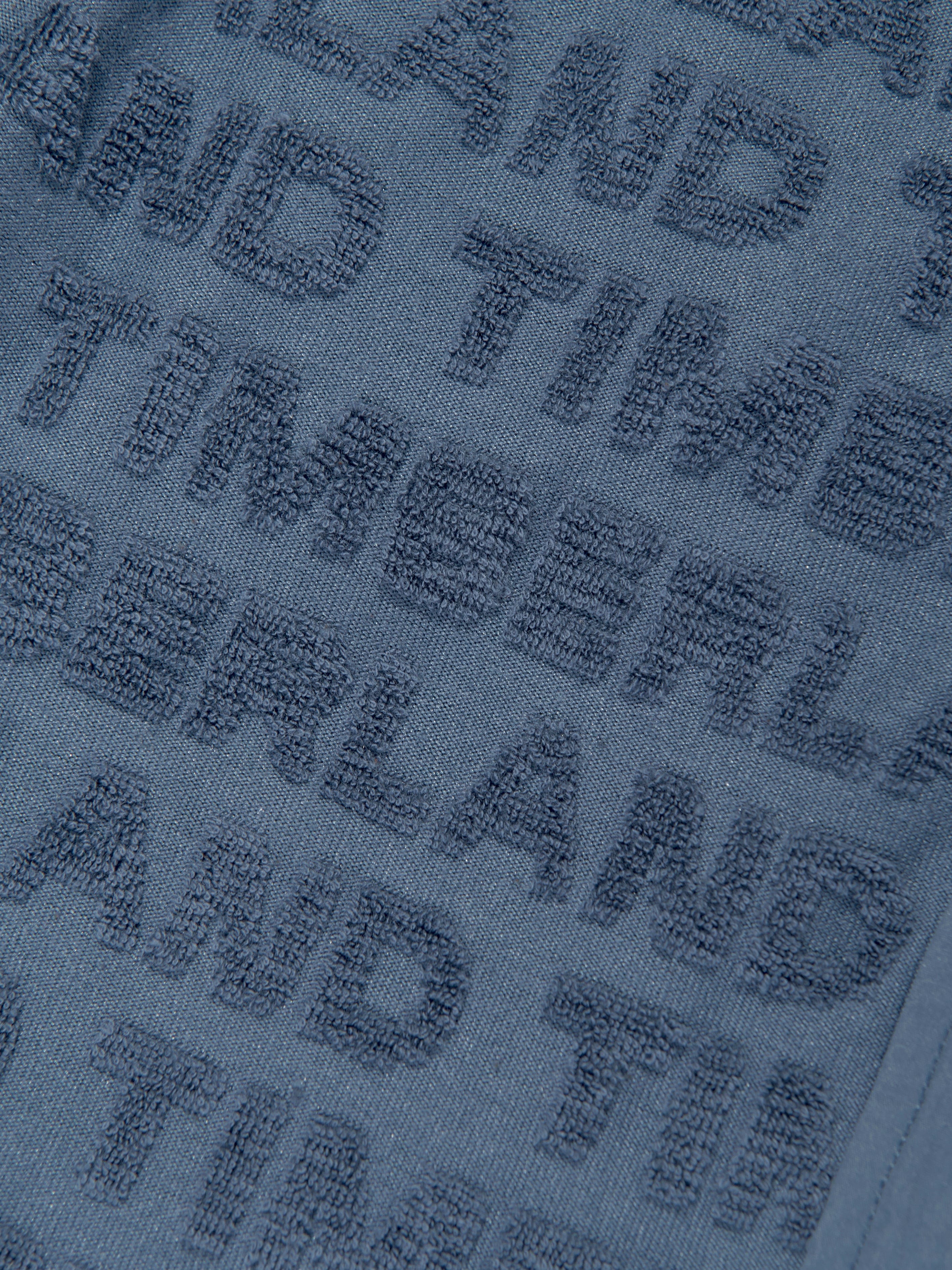 Timberland Boys Terry Towel Bermuda Shorts in Navy